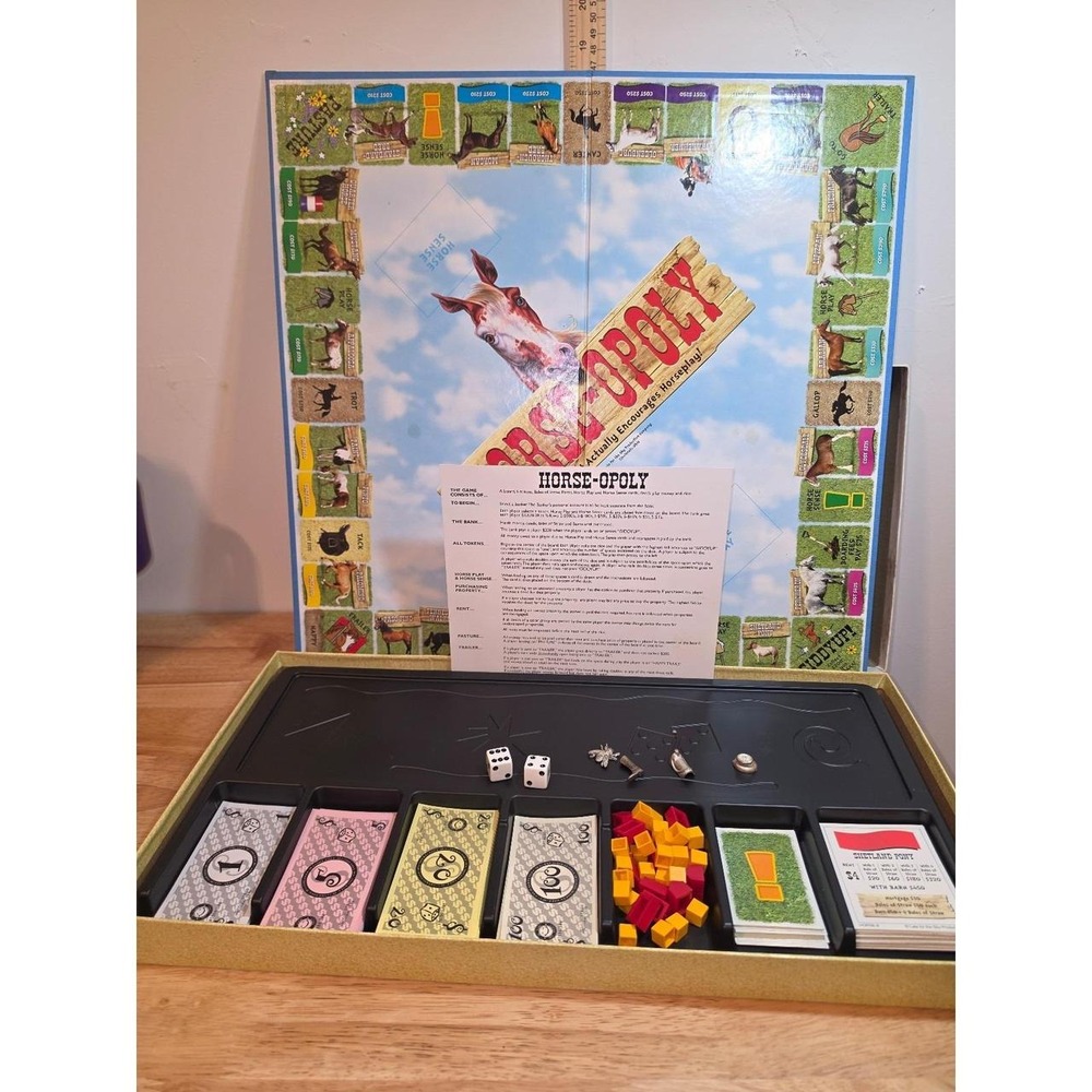 Horse-Opoly Board Game - Actually Encourages Horseplay!